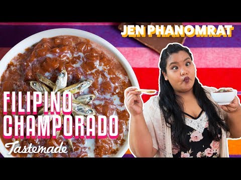 Filipino Champorado (Chocolate Rice) | Good Times with Jen