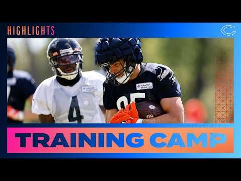 Highlights Training Camp 7/27 - 7/29 | Chicago Bears video clip
