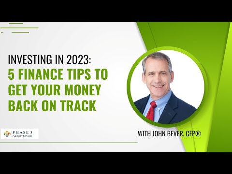Get Your Finances Back on Track in 2023 | 5 Tips to Recalibrate & Improve Your Finances