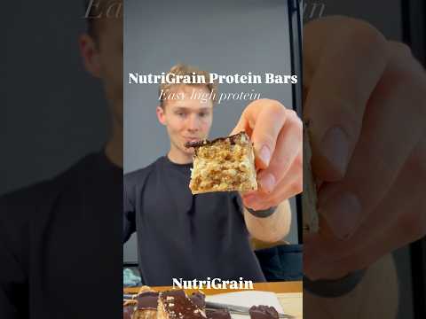 High Protein NutriGrain Bar 🍫