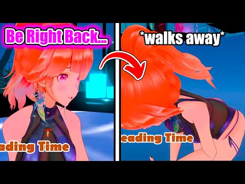 Kiara Stood Up and Started Walking Without Realizing Her 3D Trackers Were Still On【Hololive EN】
