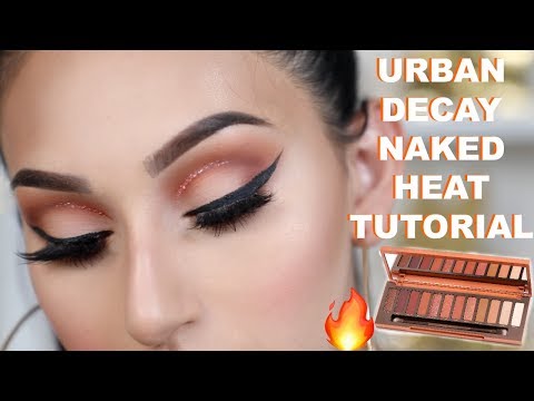 URBAN DECAY NAKED HEAT PALETTE: NEUTRAL GLAM MAKEUP TUTORIAL - UCBc5MfHtsqVcT5E9A44LOvw