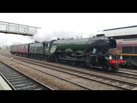 *60103 Flying Scotsman* Trains at Lincoln Central (18/10/2021)