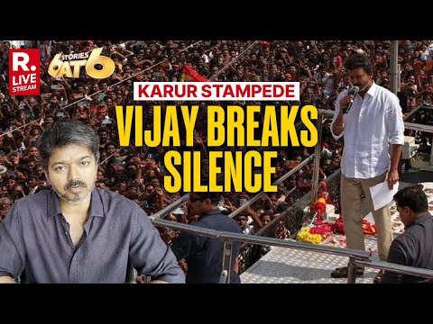 6 Stories At 6 LIVE: TVK Vijay First Video Message | Pak Is Breaking Apart | Justice For Zubeen