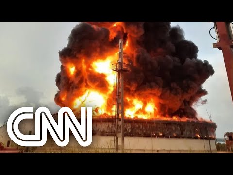 Incêndio em tanques de petróleo agrava crise em Cuba | AGORA CNN