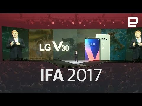 LG V30 Unveil at IFA 2017 in Under 8 Minutes - UC-6OW5aJYBFM33zXQlBKPNA