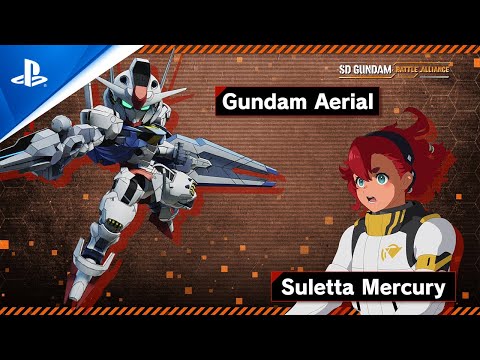 SD Gundam Battle Alliance - Mobile Suit Gundam: The Witch from Mercury DLC Trailer | PS5 & PS4