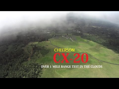 Cheerson CX-20 Quanum Nova QuadCopter Drone Stock Range Test [1.4 Miles In the Clouds Hawaii FPV] - UCVQWy-DTLpRqnuA17WZkjRQ