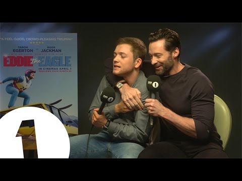 Hugh Jackman And Taron Egerton play Initial Reaction - UC-FQUIVQ-bZiefzBiQAa8Fw