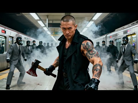 Thrilling showdown: Deadly assassin faces dozens of kung fu masters on a speeding train