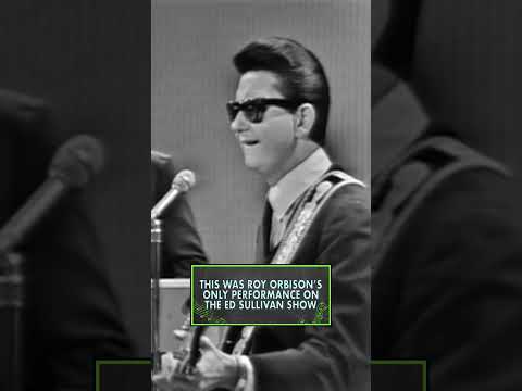 On This Day - Roy Orbison Ed Sullivan Show Debut #shorts