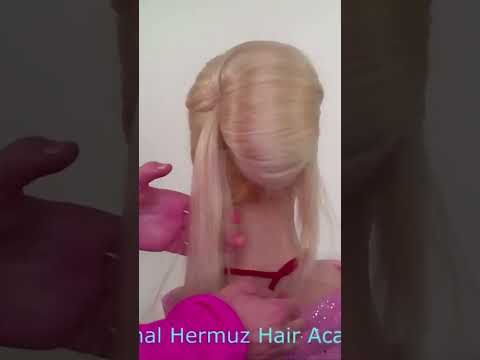 Easy bun hairstyle #hairstyle #hair #weddinghair #diyhairstyle #bunhairstyle #short #video #blowup