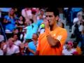 Federer vs Djokovic US Open 2009 - INCREDIBLE shot between the legs ( HD )