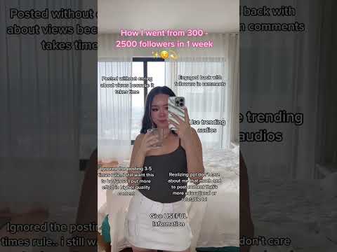 Your sign to start your influencer jounrey! I was at 300 for a year despite posting so offen and