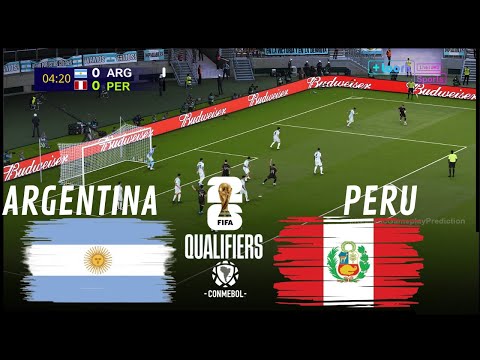 ARGENTINA vs PERÚ Eliminatorias Sudamericanas 2024 Partido Completo Simulación y Predicción