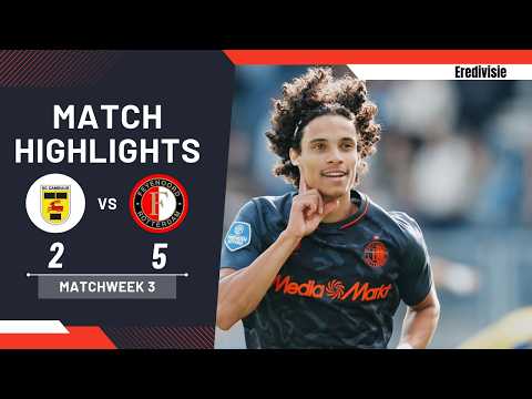 Cambuur - Feyenoord | 2-5 | Highlights | Eredivisie 2026-27 | cambuur feyenoord