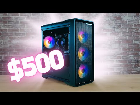 Budget $500 Gaming PC Build