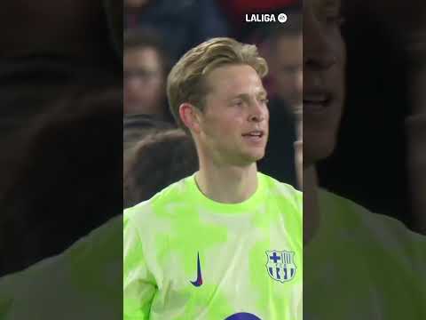 Frenkie De Goal⚽ #fcbarcelona #shorts #laligahighlights