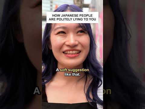 How Japanese People Are Politely Lying to You #shorts