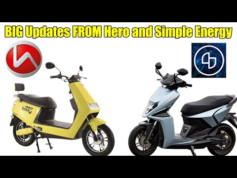 Big Updates From Hero Electric and Simple Energy | Eddy Electric Scooter  |  Simple One 300 KM Range