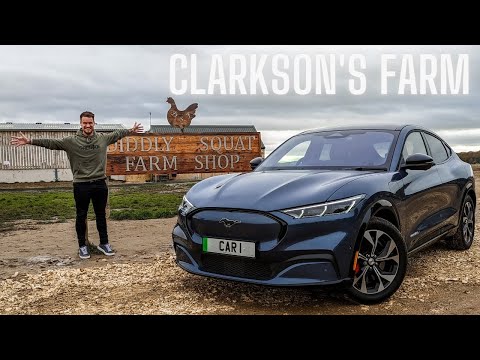 Driving to Jeremy Clarkson's Farm in the Ford Mustang Mach-E!