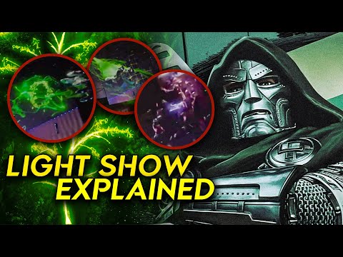 Avengers Doomsday Light Show Explained | Doctor Doom First Look Reveal