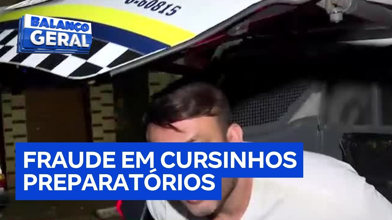Suspeito de fazer parte de esquema de fraude em cursinho é preso em São Paulo  TV Online Suspeito de fazer parte de esquema de fraude em cursinho é preso em São Paulo