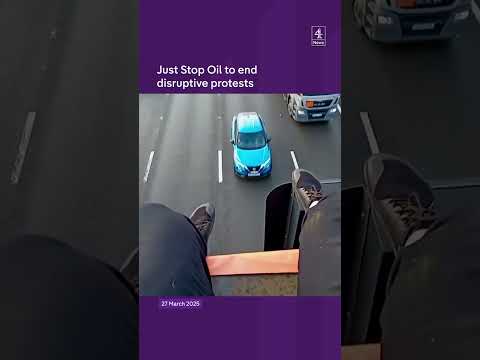 Just Stop Oil to end disruptive protests