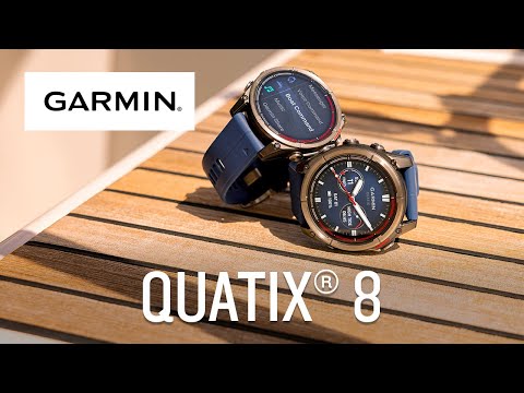 Garmin | quatix® 8 | La montre nautique connectée par excellence