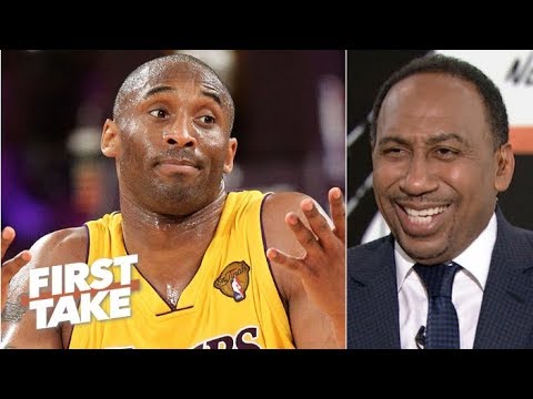 Stephen A. reacts to Kobe saying he would have won 12 rings if Shaq were in shape | First Take
