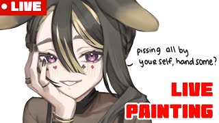 【Art Stream】Making more art for ASMR month prep!