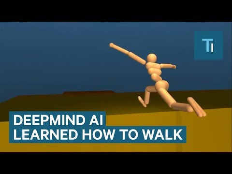 Google's DeepMind AI just taught itself to walk - UCVLZmDKeT-mV4H3ToYXIFYg