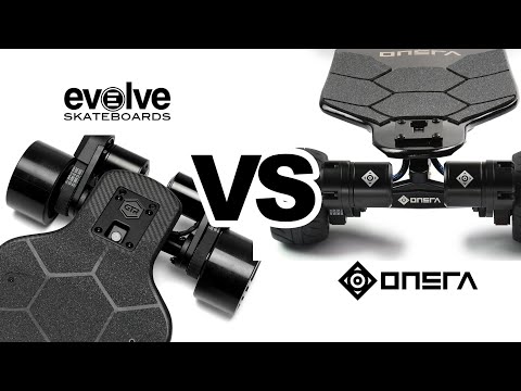 Evolve GTR VS ONSRA BLACK Carve - Electric Skateboard Test