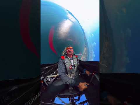 POV: Flying the world's most agile aircraft ✈️ #pilot #360