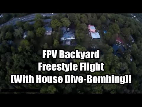 FPV Backyard Freestyle Flight (With House Dive-Bombing)! - UCU33TAvzA-wgPMgcrdMVIdg
