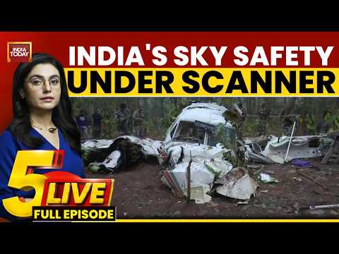 DGCA Staff Shortage, Lucknow NEET Murder & Noida Techie Death Case: 5Live With Sonal Mehrotra Kapoor