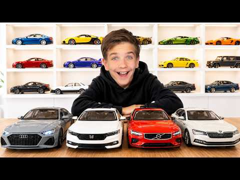 Ultimate 1:18 Diecast Tour 🏎️ JDM Legends & European Supercars ASMR