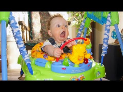 Funny Baby Jumper Fails - TRY NOT TO LAUGH CHALLENGE