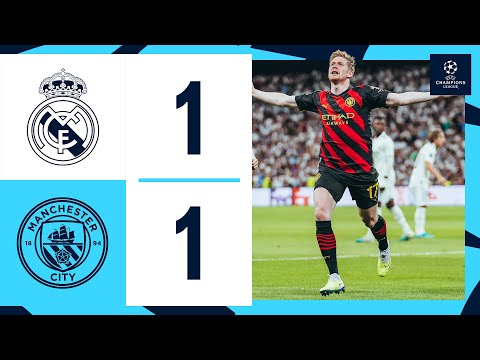 HIGHLIGHTS! Real Madrid 1-1 Man City | HONOURS EVEN IN UCL SEMI-FINAL FIRST LEG!