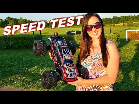 JLB Racing CHEETAH "SPEED TEST" 1/10 Brushless RC Monster Truck - TheRcSaylors - UCYWhRC3xtD_acDIZdr53huA