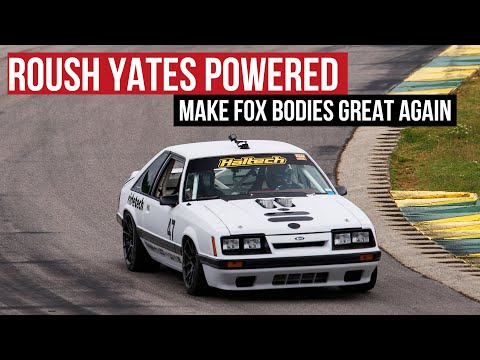 Unleashing Speed: R Tech's Fox Body Mustang at Hyperfest