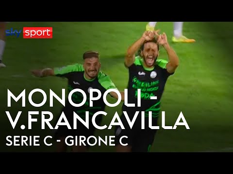 Monopoli-Virtus Francavilla 3-0: gol e highlights