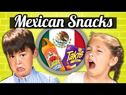 KIDS EAT MEXICAN SNACKS! | Kids Vs. Food - UCHEf6T_gVq4tlW5i91ESiWg