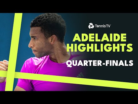 Auger-Aliassime Plays Giron; Paul & Kecmanovic In Action | Adelaide 2025 Highlights Quarter-Finals