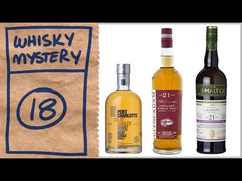 Whisky Mystery 18 - Port Charlotte Scottish Barley, Glencadam 21, Ardmore 21 - UC8SRb1OrmX2xhb6eEBASHjg