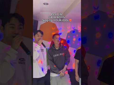 Saja Boys aren’t dead…yet😈😈😈😈😈 Don’t tell HUNTR/X🤐 #kpopdemonhunter #sajaboys #huntrix