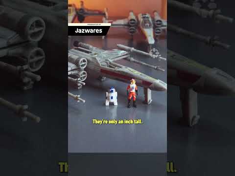 Jazwares’ Vault Micro Galaxy Squadron Series has X-wings and TIE fighters. Presented by @jazwares