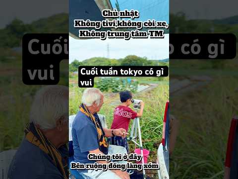 Niềm vui cuối tuần ở tokyo chỉ thế thui