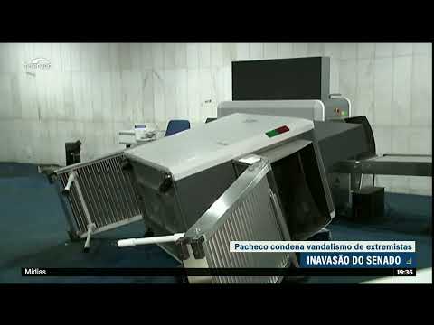 Após visitar áreas destruídas, Pacheco afirma que criminosos serão punidos Após visitar áreas destruídas, Pacheco afirma que criminosos serão punidos