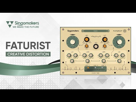 Singomakers Faturist VST/AU plugin (Creative Distortion)